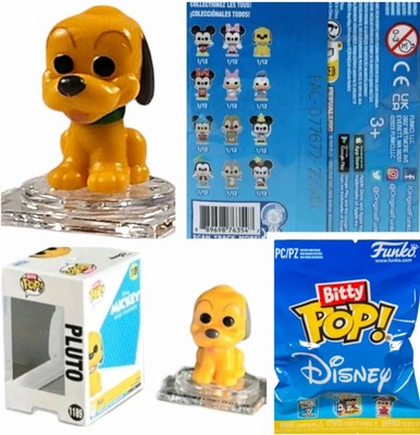 ''DISNEY'' Funco Bitty Pop ''PLUTO''- DISNEY Mini Figural Blind Bag