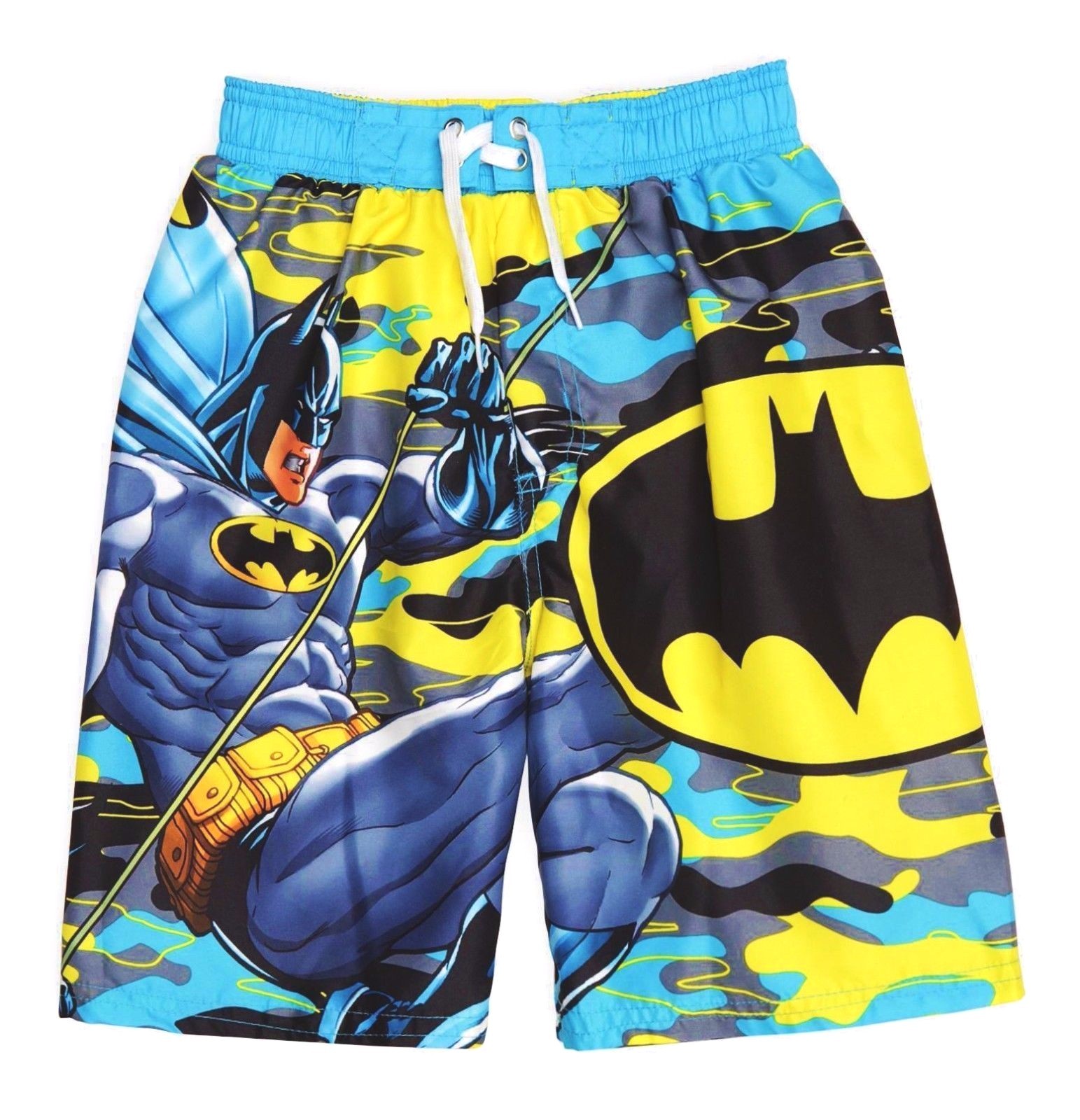 

DC COMICS BATMAN BOYS ПЛАВКИ/ШОРТЫ ВСТРОЕННОЕ НИЖНЕЕ БЕЛЬЕ КУПАЛЬНИК M/8, Blue multicolor