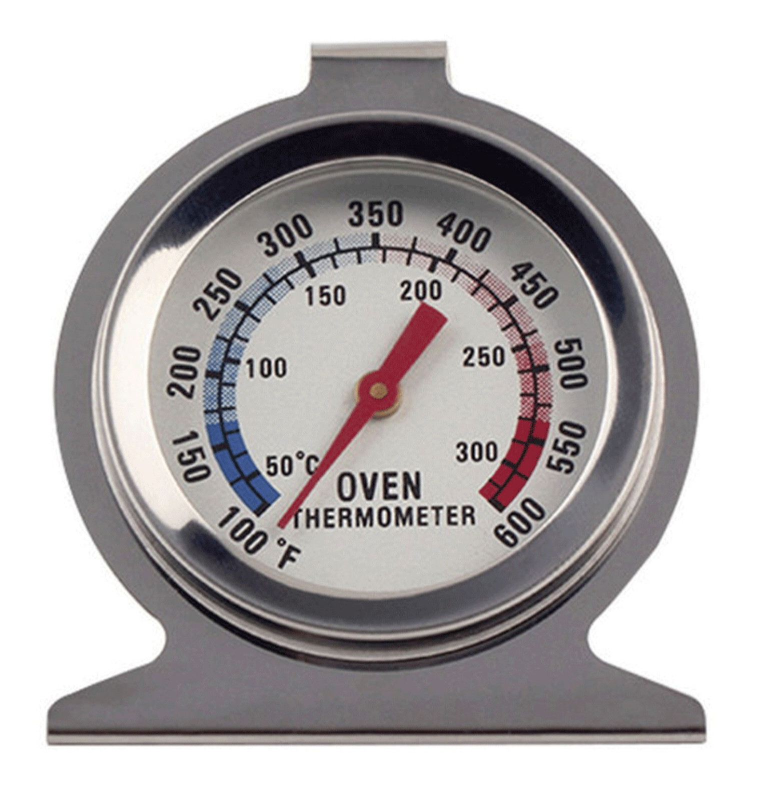 Oven Thermometer Stainless Steel Classic Stand Up Food Meat Temperature Gauge5-1