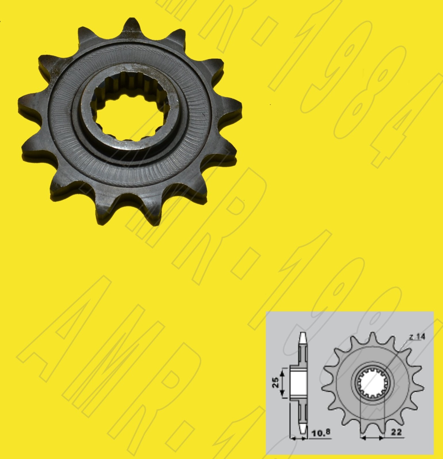 PIGNONE PBR  ACCIAIO Z 14  PER APRILIA RXV - MVX  4.50 / 5.50  P.520  2145