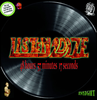 NEW LP:  LISTEN2DAZE: INSIGHT  10 songs from 48hour album SEALED w/ lyric insert