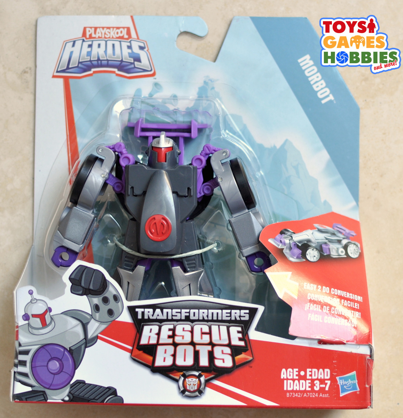 morbot rescue bot toy