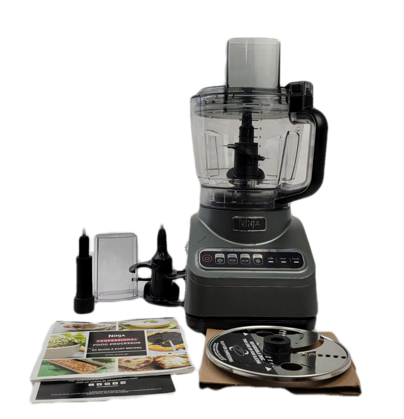 Ninja BN601 Professional Plus Food Processor 1000-Peak-Watts Auto-iQ (OB14A)