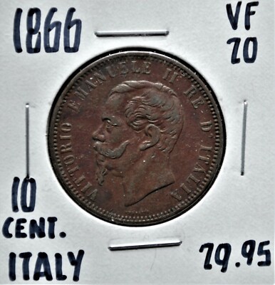 Vatican Coins Paper Money 10 Centesimi 1862 Vatican