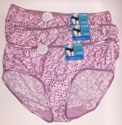 Vanity Fair Seamless Brief Panties 13210 Set of 3 Sz Mystical Grape 6,7,8,9