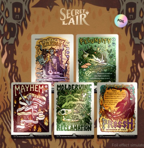 【最安！】MTG 緻密/Subtlety シヴァレインボーFOIL Shiva - Subtlety (Rainbow Foil) - Secret Lair Drop Series