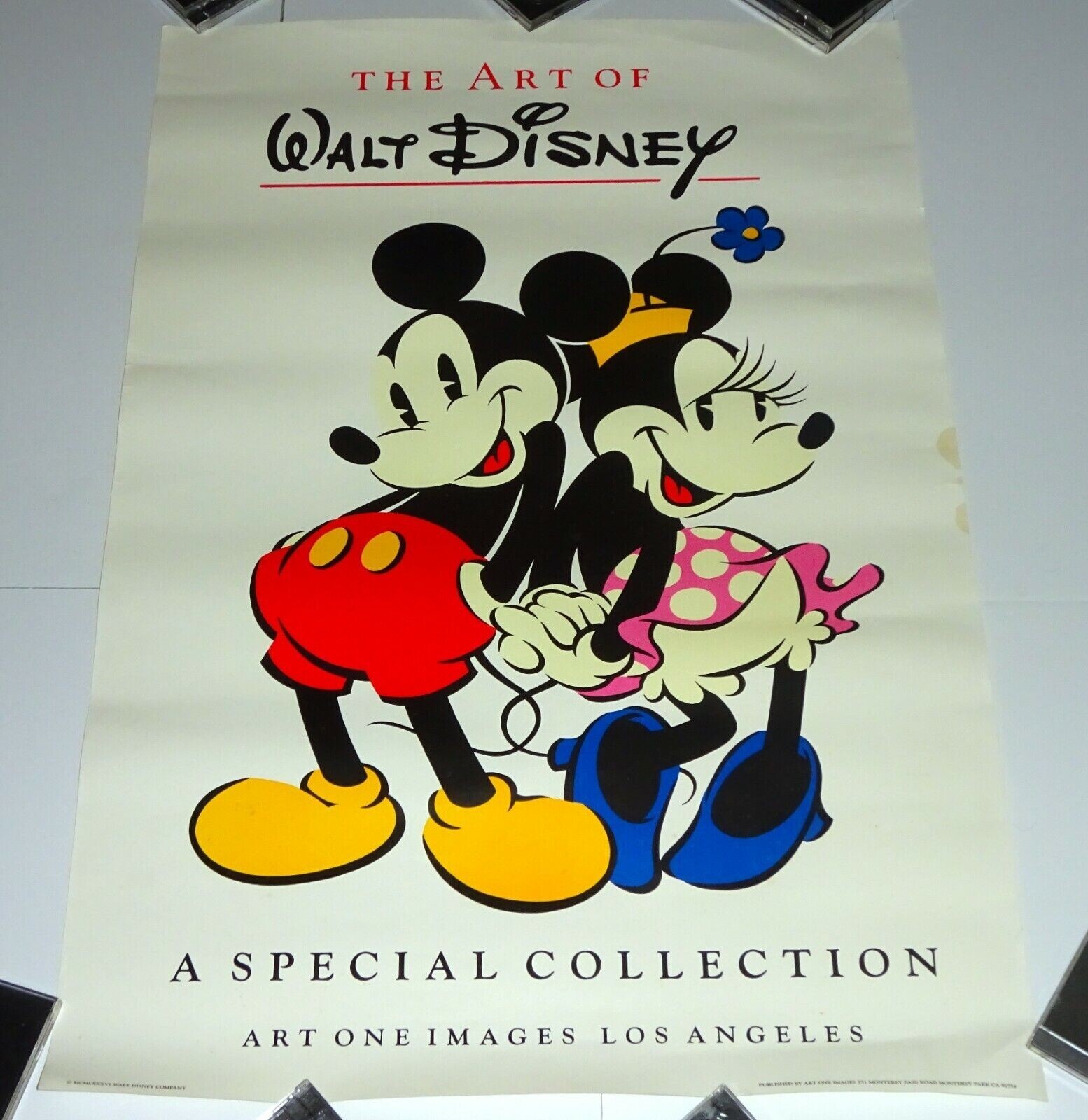 ポスター POSTER MINNIE MOUSE DISNEY BAL MASQUE Z FRENCH Art THEATRE POSTER Minnie Mouse Mickey Disney Bal