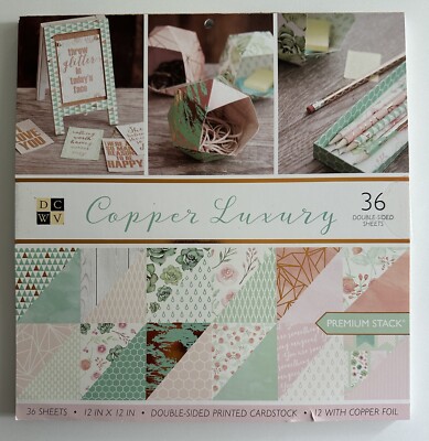 DCWV 12 x 12 Paper Pad Multiple Variations Available-You Choose