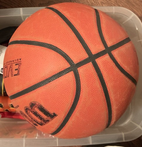 Wilson Evolution Indoor Game Basketball Official Size 29.5 Mens Composite Adult