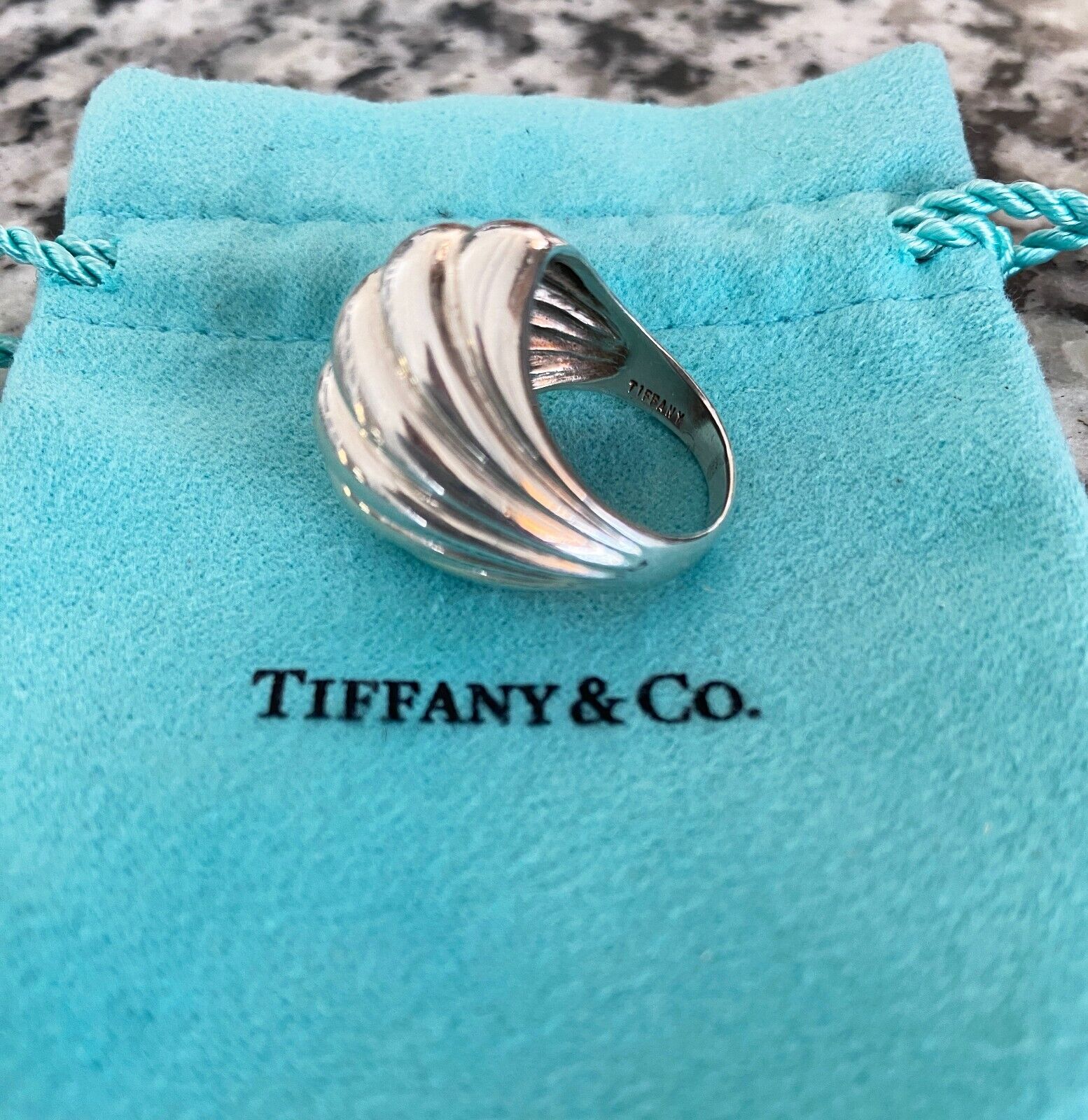 RARE Vintage Sterling Silver Tiffany & Co Ring Size 6 | eBay RARE Vintage Sterling Silver Tiffany & Co Ring Size 6 | eBay