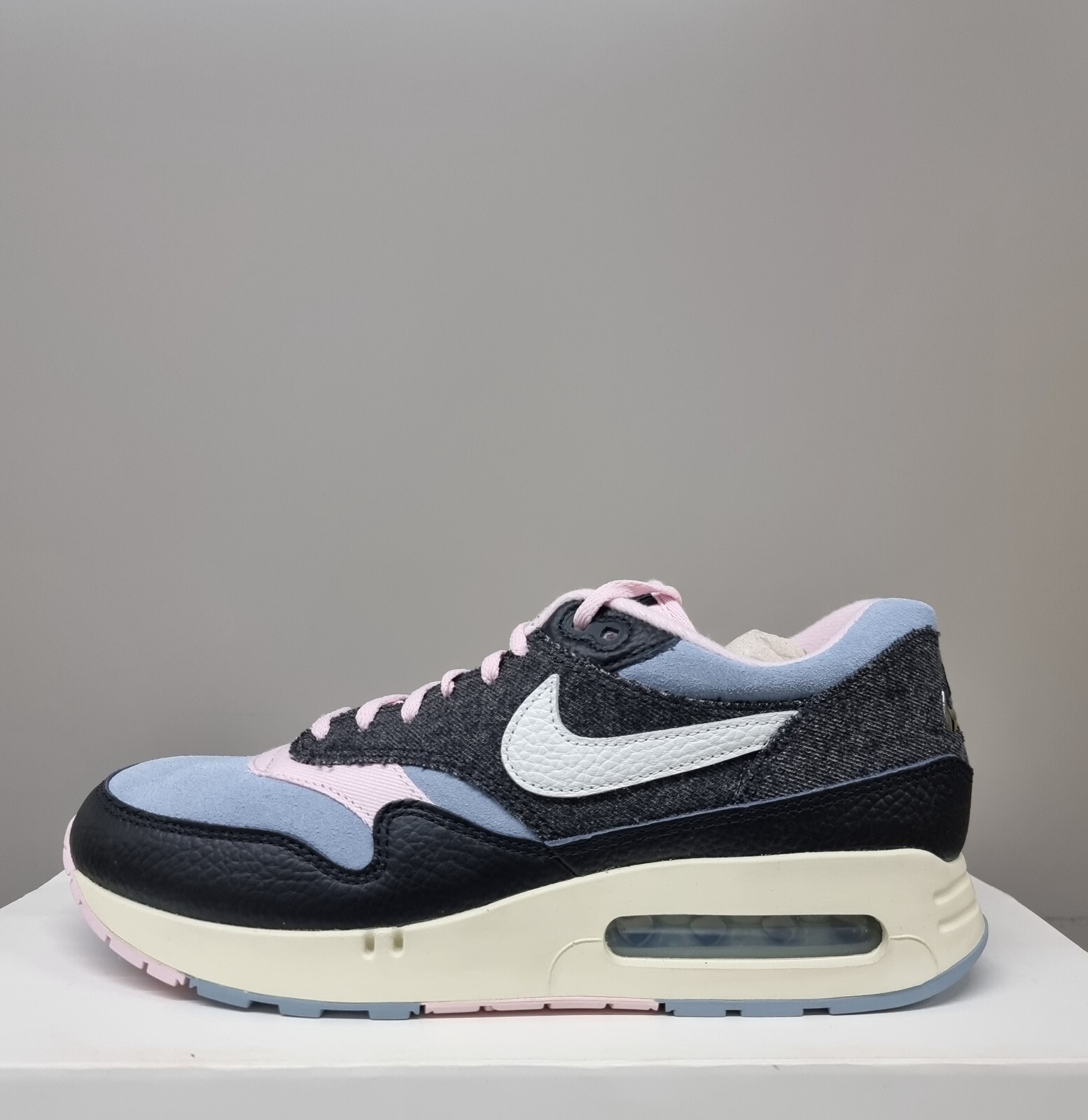 【美品】NIKE AIR MAX 1 '86 PRM FB9647 29cm Nike Air Max 1 86 PRM Big Bubble Black Denim Men Unisex