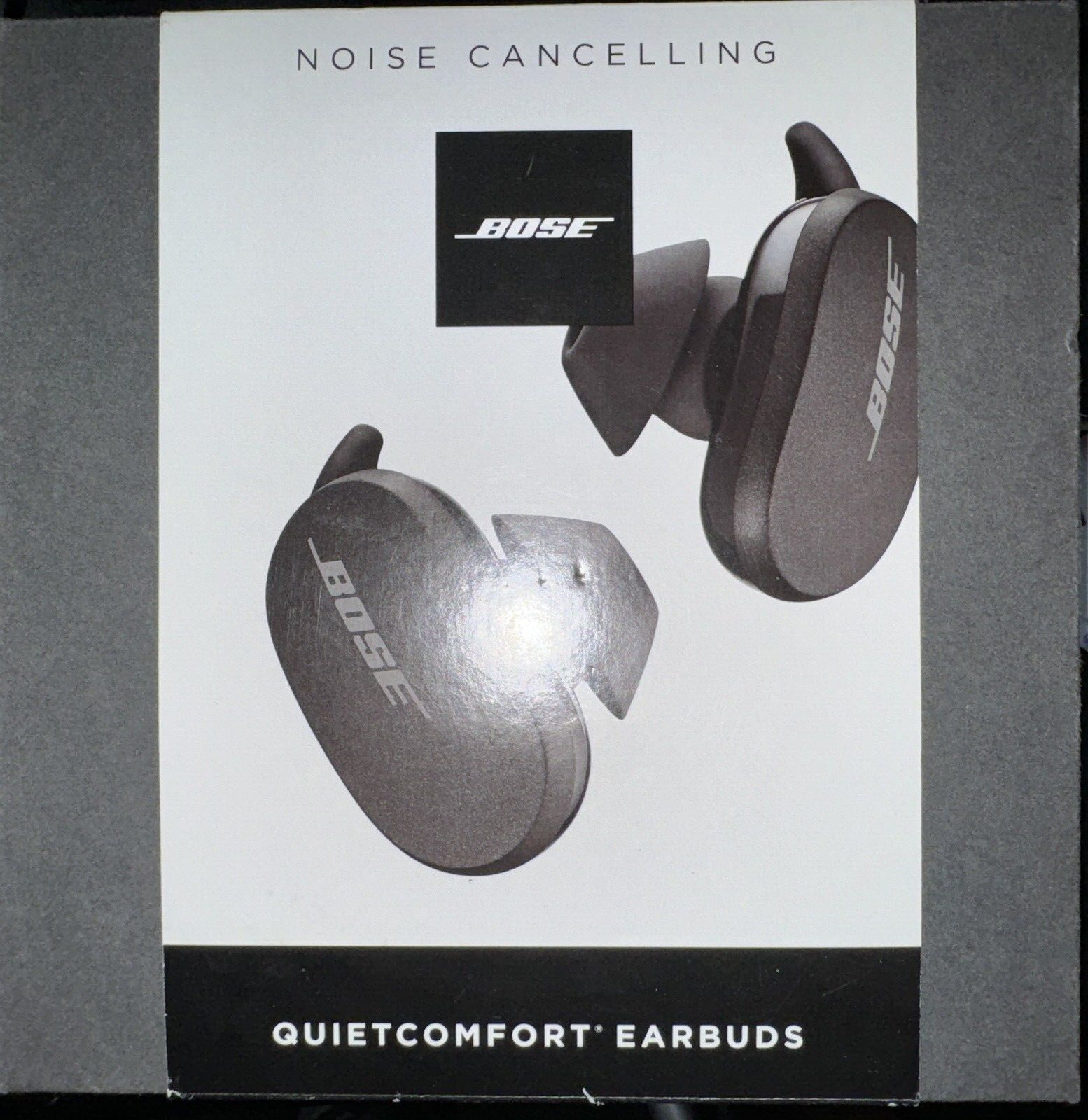 Bose Quiet Comfort Wireless Earbuds - Black (831262-0500 Bose Quiet Comfort Wireless Earbuds - Black (831262-0500