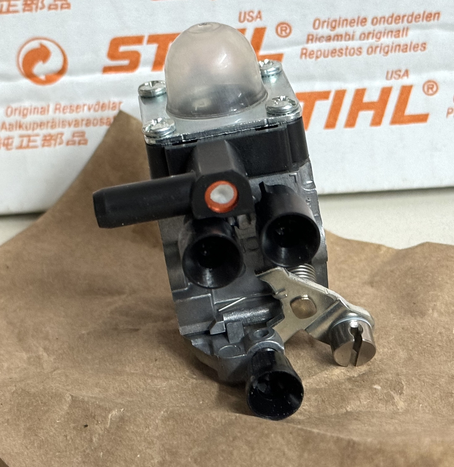STIHL OEM ZAMA CARBURETOR 4601 120 0600 C1Q-S202 MM55 MM55CE C CULTIVATOR MM  55 - Picture 3 of 3