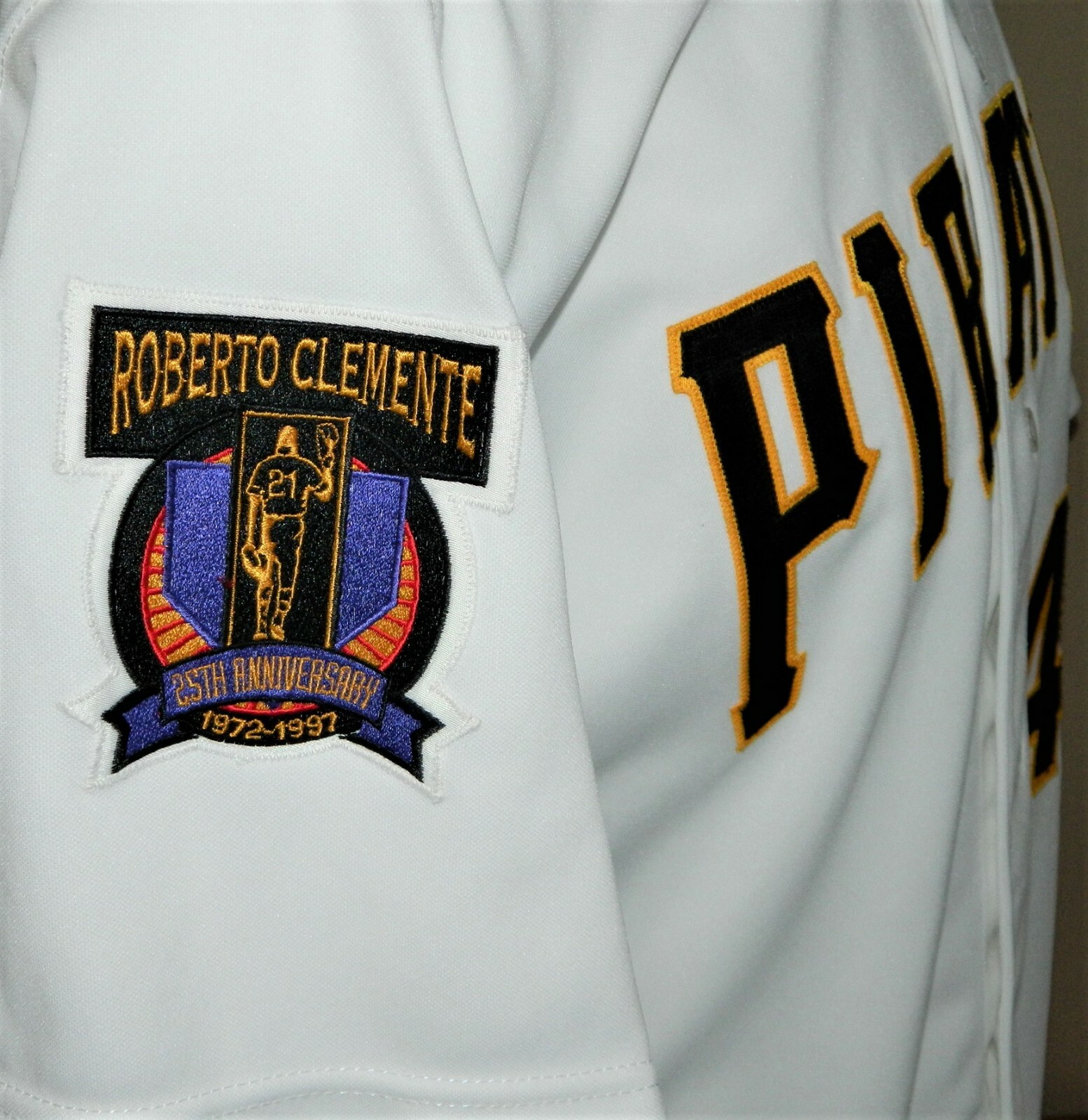 1997 Paul Wagner (Set 1) Game Worn Pittsburgh Pirates Home Jersey #43