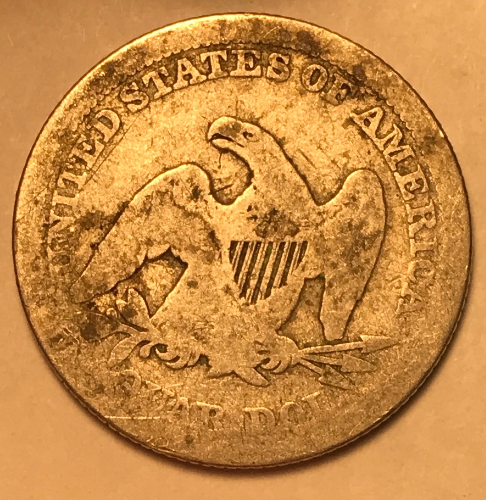 1857 Seated Liberty Quarter CHOICE FREE SHIPPING E305 KCT