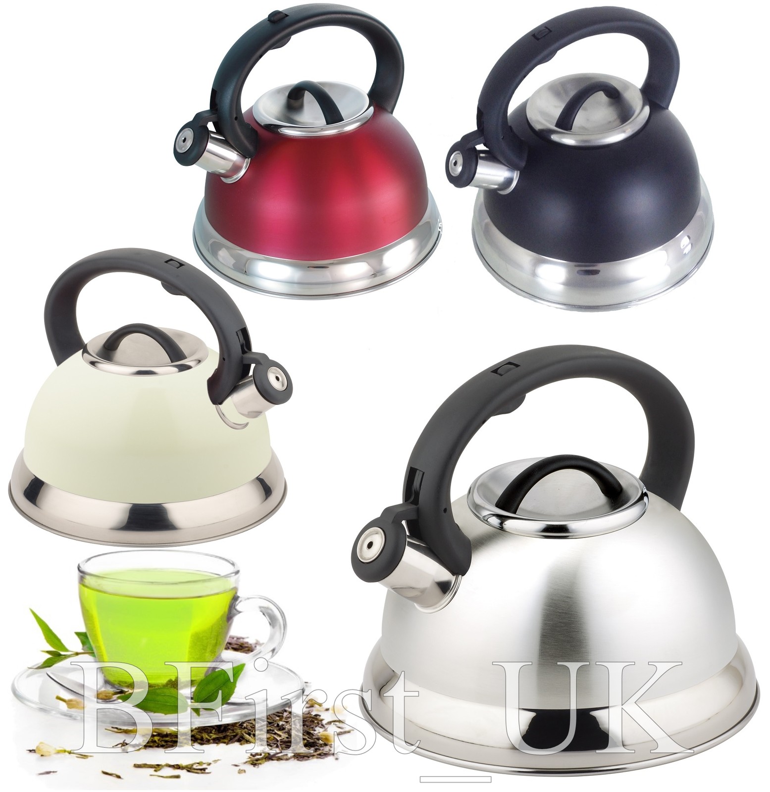 High Quality Steel 3 Litre Induction Gas Electric Stove Whistling