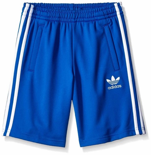 [BJ8977] Шорты с трилистником для юниоров Adidas Originals — для подростков, синий, белый