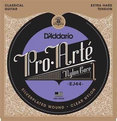 EJ44 D'Addario Pro-Arté Extra Hard Tension Nylon Classical Guitar Strings
