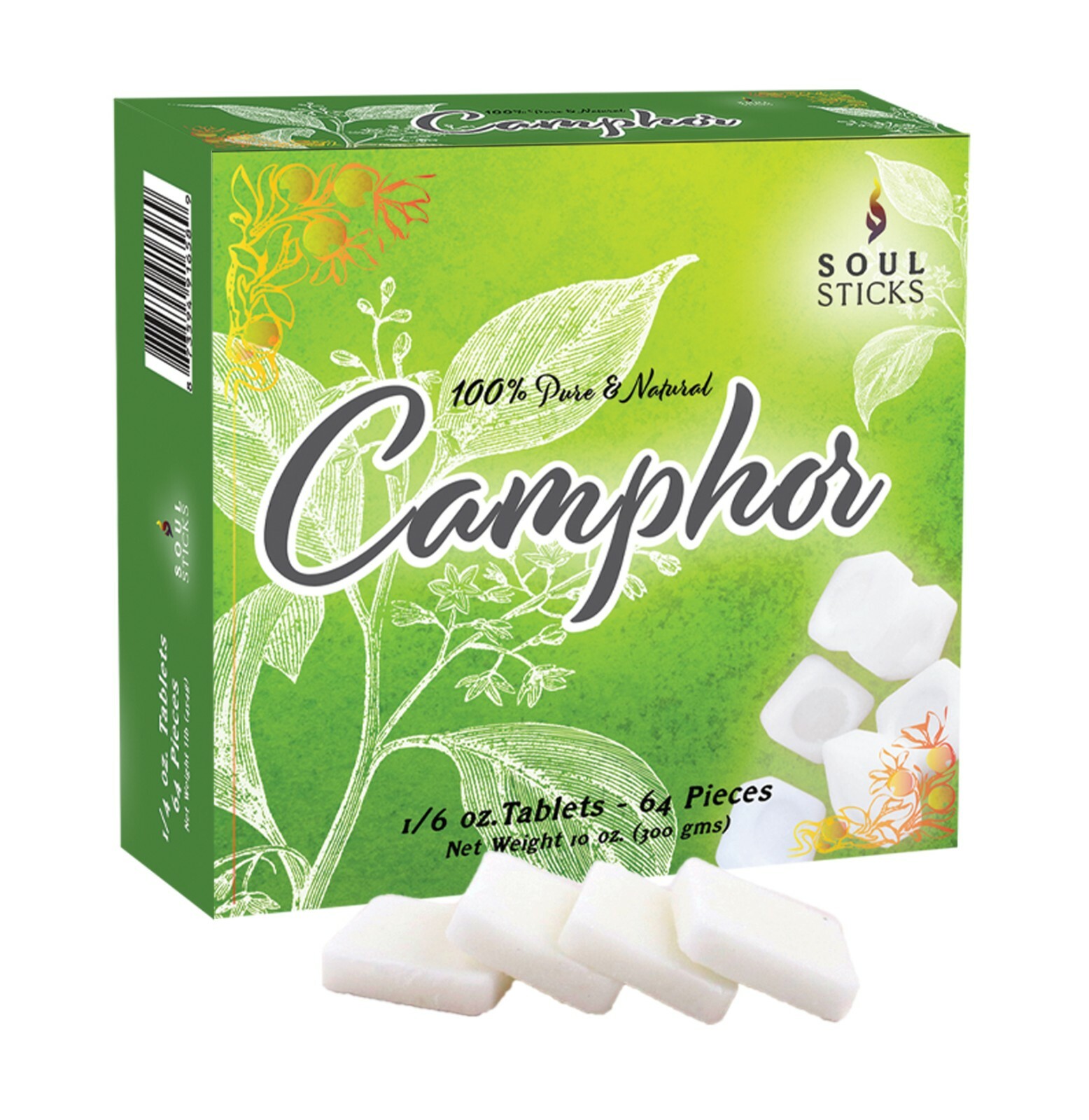 Camphor Tablets | Soul Sticks 100% Natural ...