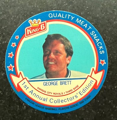 1988 King B Discs George Brett #7