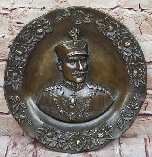 Historic Personalities Reza Shah Pahlavi King Military Sculpture Art Gift Sale