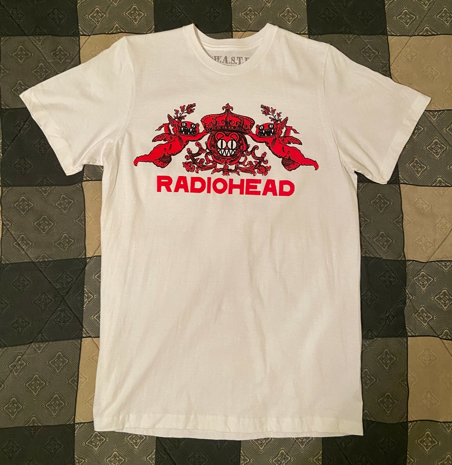 Футболка Radiohead BEARHEAD CREST 2018 