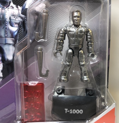 4 MAGA Construx Heroes 2 Of Each Series 3 & 1 - T-1000, CAP PICARD, Data & Borg