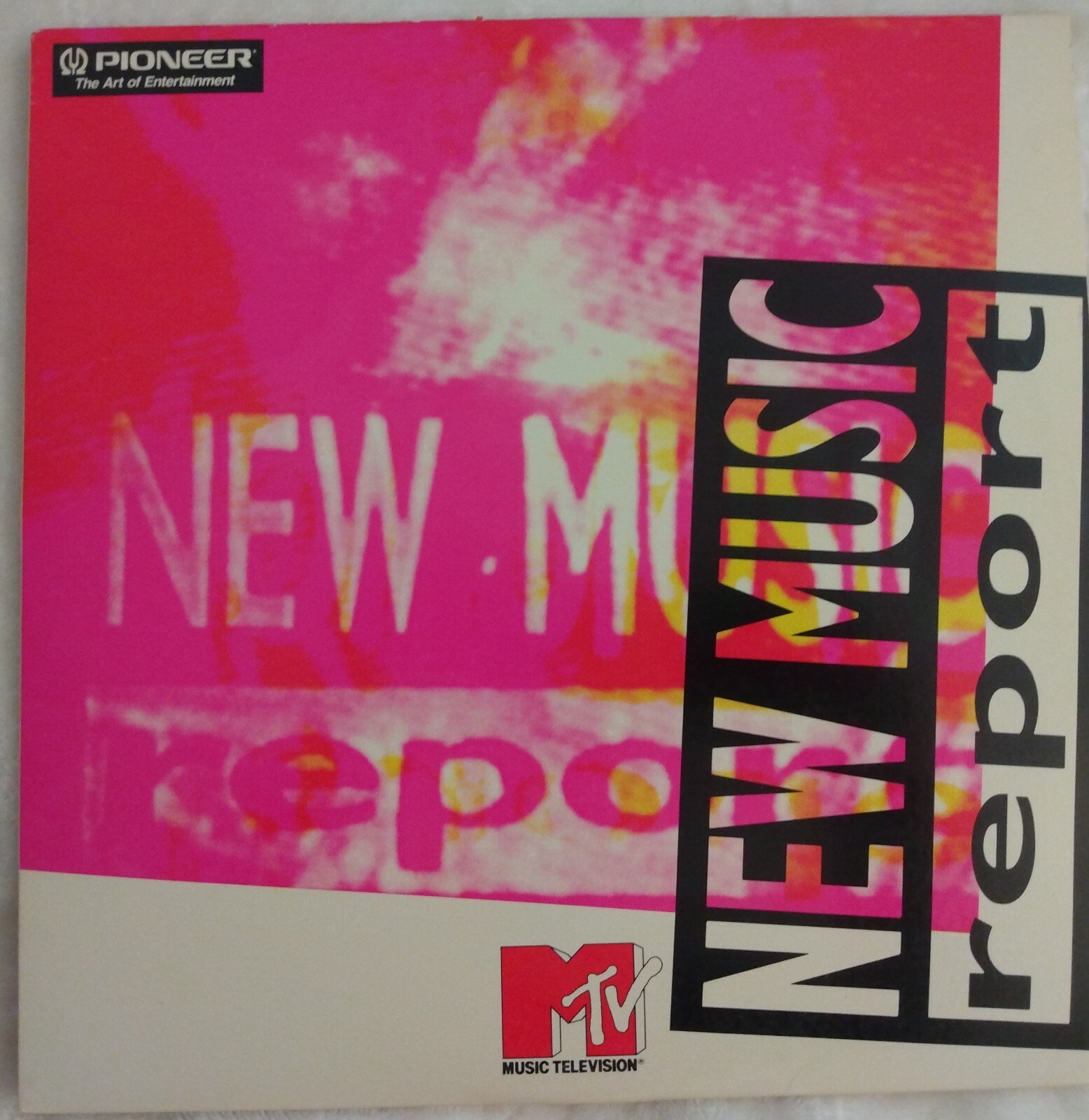 その他 Your Ticket to Music Hall [DVD] MTV Laserdisc New Music Report Volume 1 Pioneer/Tower