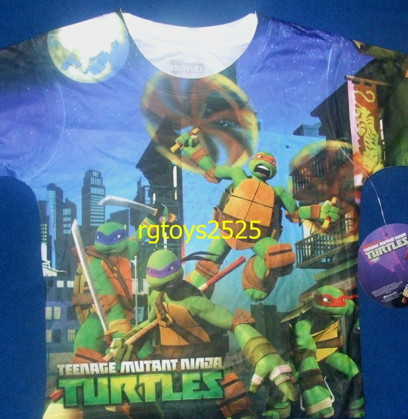 Teenage Mutant Ninja Turtles t-shirt Size 4-5 6-7 8 10-12 14
