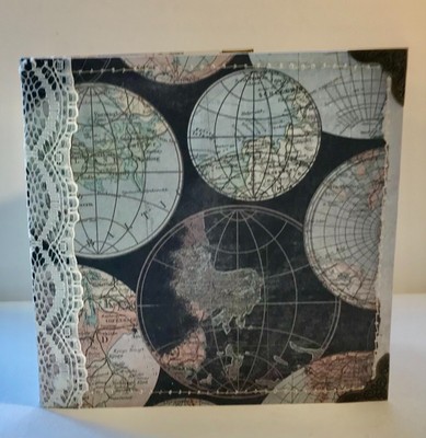 Junk Journal Handmade   With pockets belly bands tucks journal cards tags