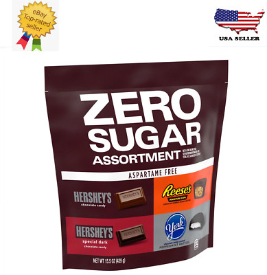 Hershey's, Reese's And York Zero Sugar Assorted Flavored Candy, Variety 15.5 oz