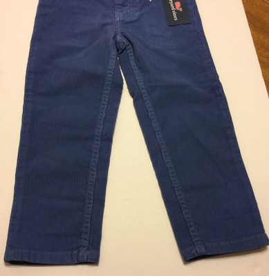 NWT Vineyard Vines Classic 5 Pocket Corduroy Solid Moonshine Blue Pants Size 4T