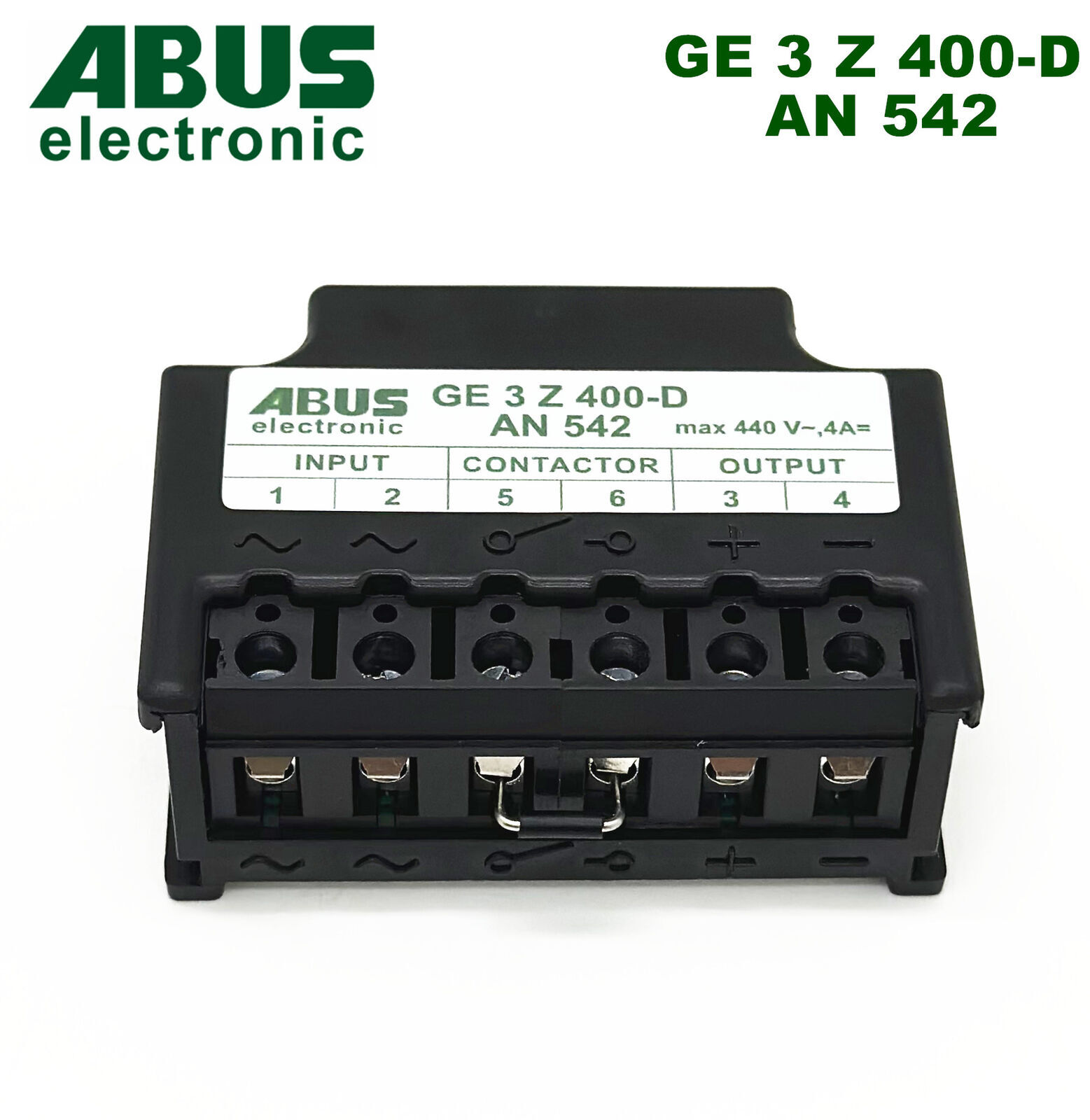 FOR ABUS electronic GE 3 Z 400-D AN 542 max 440V~ 4A= brake FOR ABUS electronic GE 3 Z 400-D AN 542 max 440V~ 4A= brake