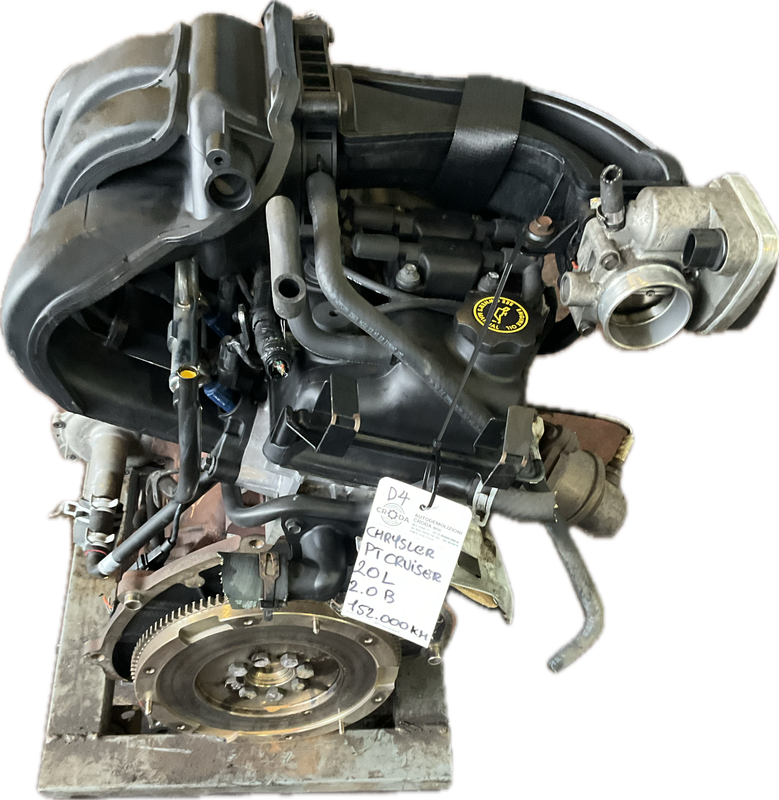 Motore per CHRYSLER PT CRUISER 2.0 benzina codice motore 20L km 152.000km