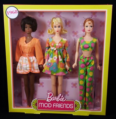 barbie mod friends set