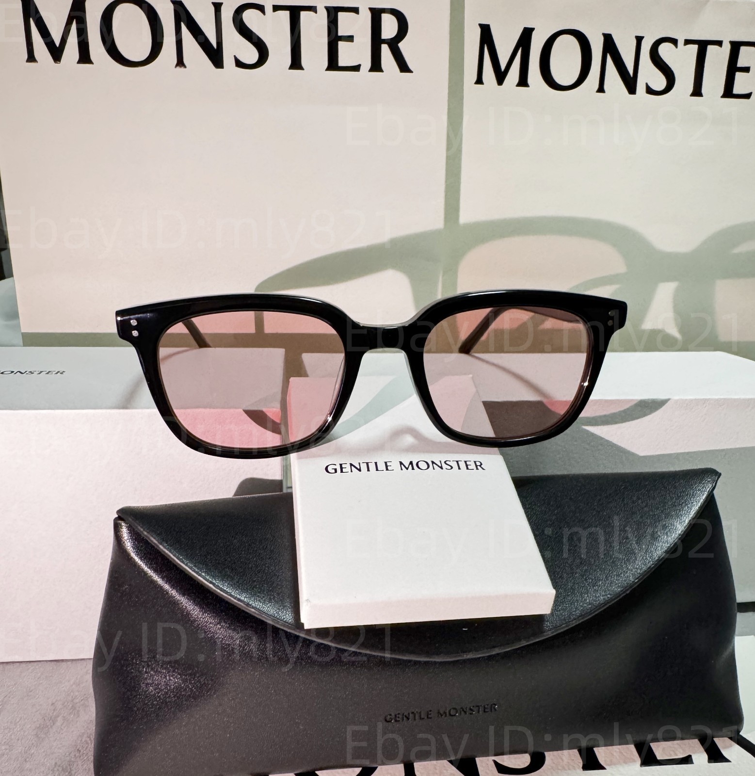 GENTLE MONSTER サングラス Days Day パープル GentleMonster Days Day 01(V) Sunglasses Black Frame Purple