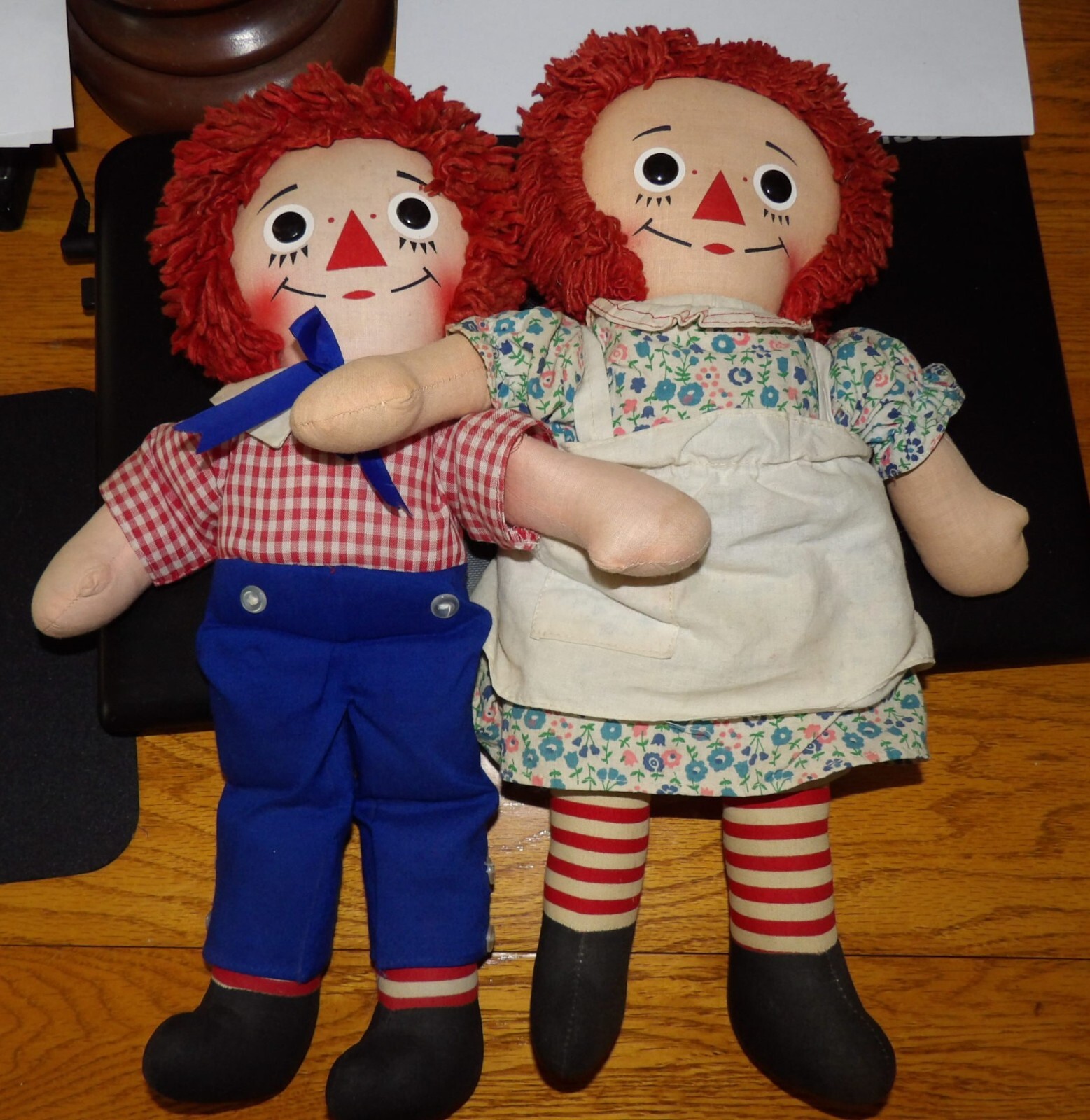 Springford Gifts Raggedy Ann and Andy Dolls Lot of 2 - 29