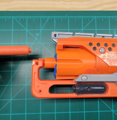 N1 N Series Dart Firing Cylinder Barrel Conversion Mod For Nerf Hammershot Gun