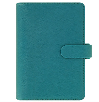 Saffiano Personal Organizer Aquamarine filofax planner organizer New in box