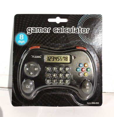 X-Cool 8-Digit Gamer Calculator- 208-053