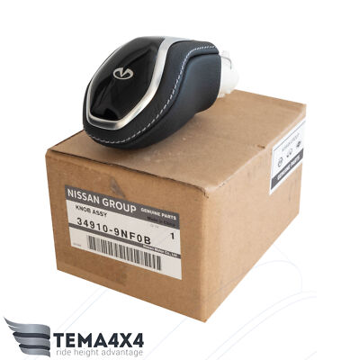 QUARTER CENTURY LIMITED PACK12BOX新品 Genuine OEM A/T Shift Knob for Infiniti Q50 Q60 QX60 QX80