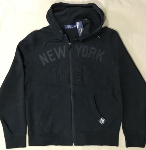 Polo Ralph Lauren Men's NEW YORK 1967 711 5th Avenue Zip Up Polo Ralph Lauren Men's NEW YORK 1967 711 5th Avenue Zip Up