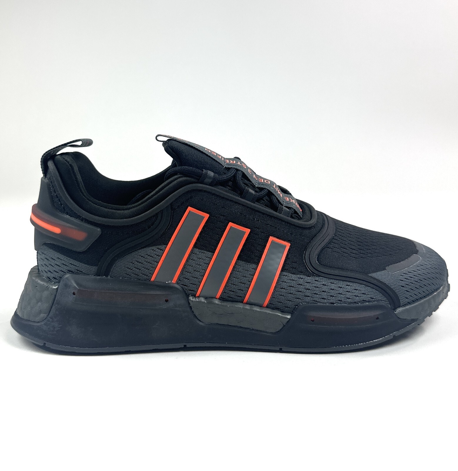 Adidas Originals NMD V3 Mens 11 Black Orange Athletic Shoes Adidas Originals NMD V3 Mens 11 Black Orange Athletic Shoes