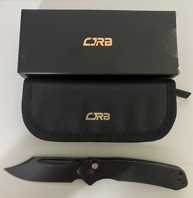 CJRB Bowie Pyrite Lock SW 3.13'' AR-RPM9 Steel Folding Knife J1942-BST