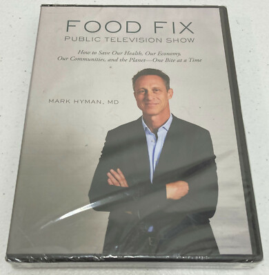 Mark Hyman, MD / Food Fix (Public Television Show) NEW! 2020 DVD