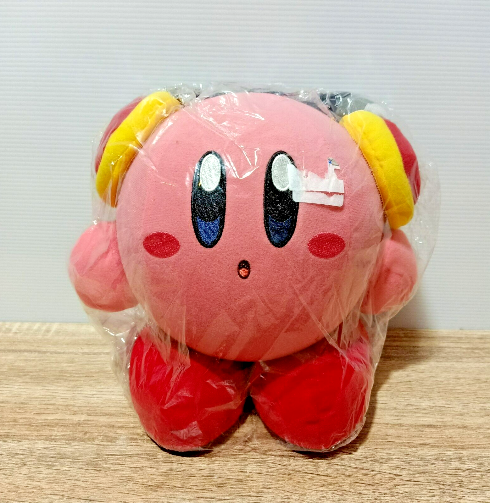 Kirby of the Stars Sanei Kirby Action Mike Plush Toy Japan 8