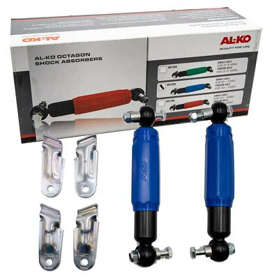AL-KO OCTAGON SHOCK ABSORBERS BLUE 1994 ON SINGLE AXLE1300KG TANDEM 2600 KG
