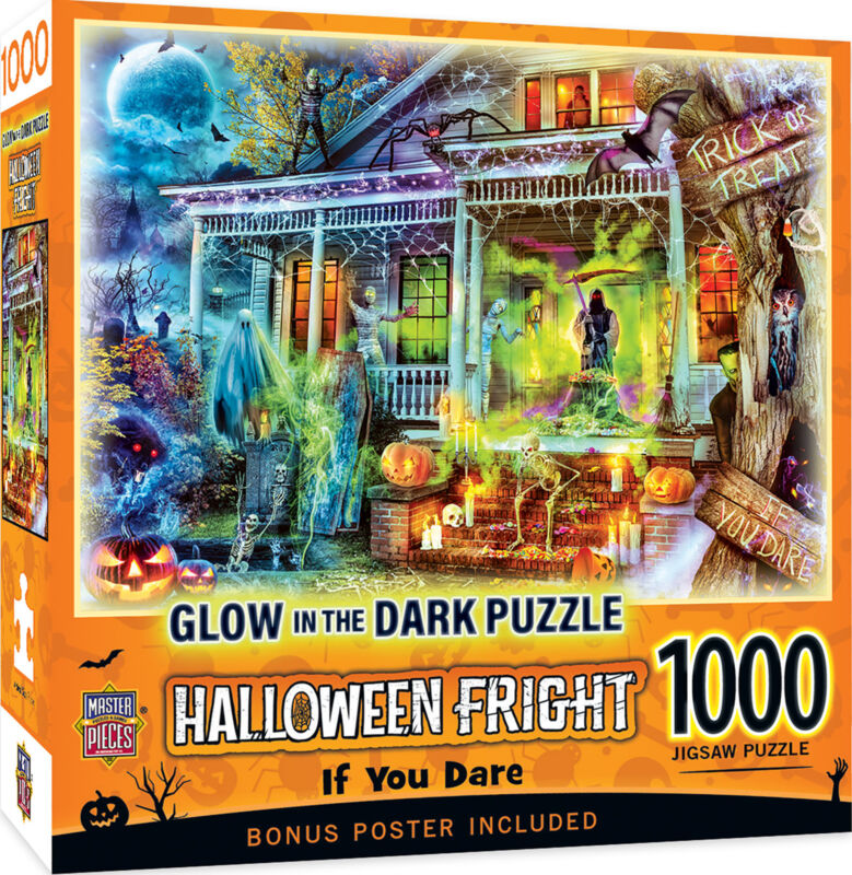Halloween Glow in the Dark 1000 Piece Puzzle - If You Dare