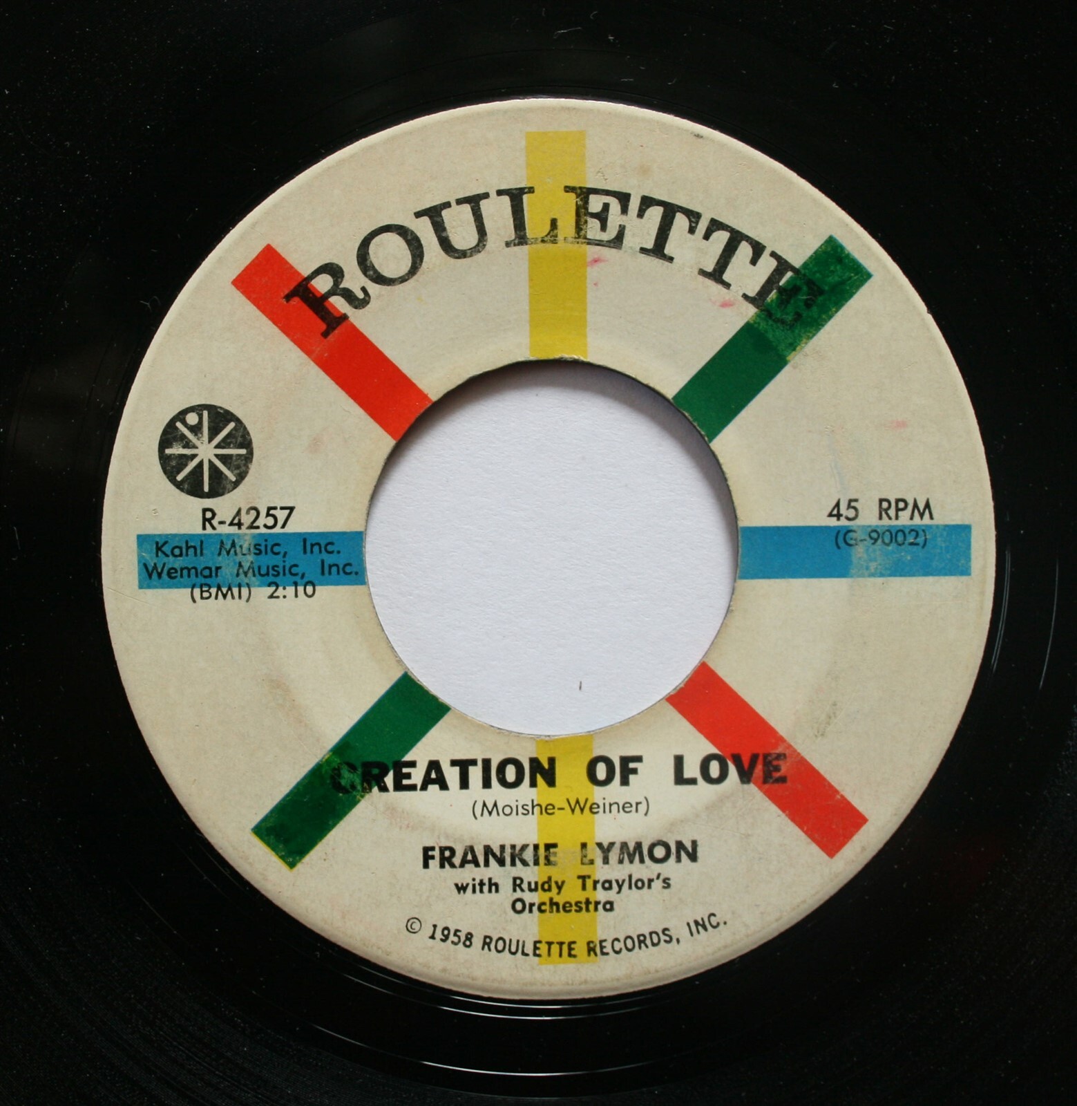 pyonkiti♡piyopiyo FRANKIE LYMON R&R West Coast 45rpm Little Bitty Pretty One