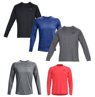 

Мужская спортивная рубашка с длинным рукавом Under Armour UA Tech 2.0 1328496 — новинка, Black/graphite, Tech 2.0